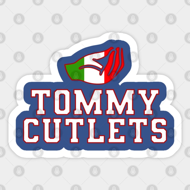 Tommy Cutlets Sticker by Nolinomeg